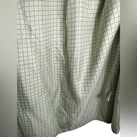 Gallery coat women’s size Large Lime Green trench coat w/fun inner lining 💚 - Picture 6 of 8